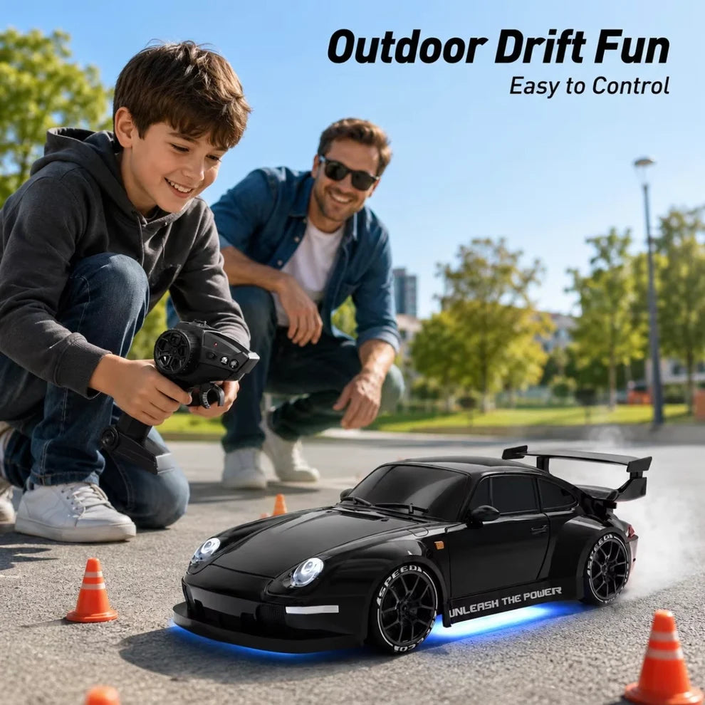 RC Porche 4x4 drift car with led lights