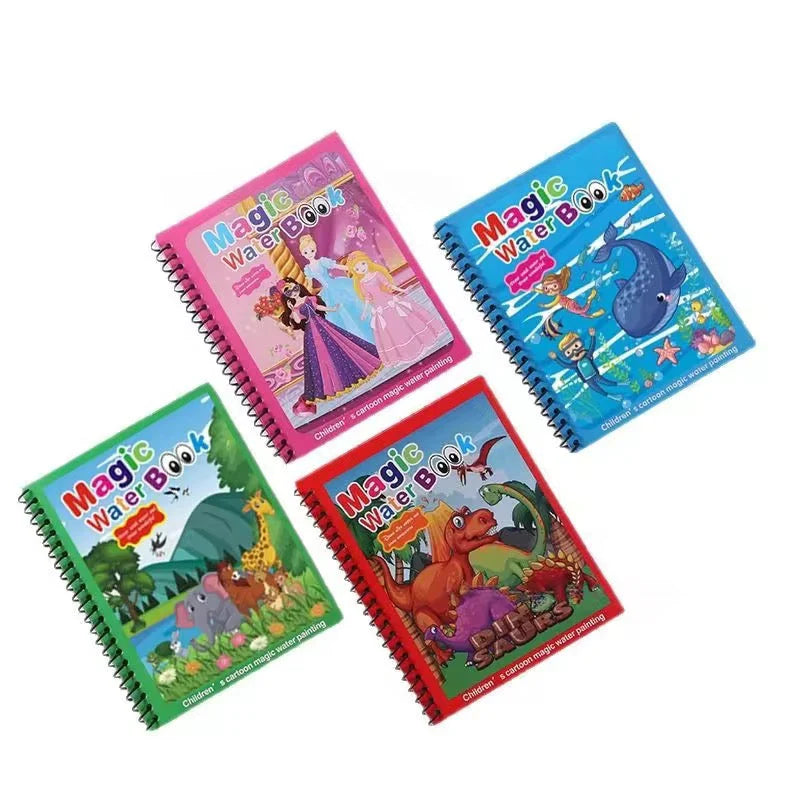 Magic Water Drawing Book