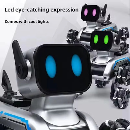 Remote & Watch Control Stunt Robot Dog with spray option.