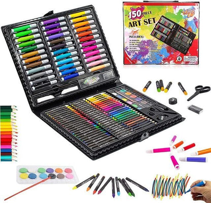 150-Piece Deluxe Art Supplies for Kids, Homeyearn Art Sets for Drawing