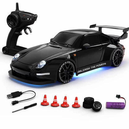 RC Porche 4x4 drift car with led lights