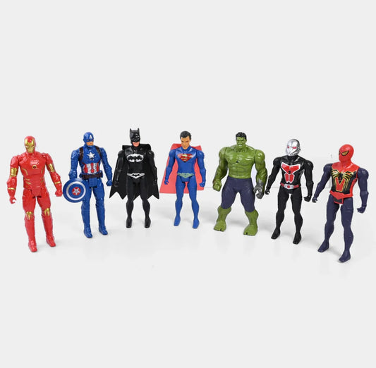 Avengers Action Figures – Pack of 5 (Box Set)