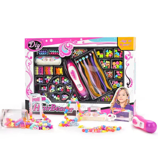 Makeup & DIY Beads Set for Girls – Creative Beauty & Jewelry Gift