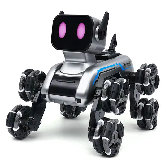 Remote & Watch Control Stunt Robot Dog with spray option.