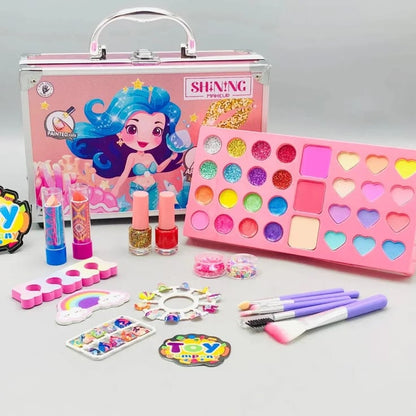 Shining Mermaid Makeup Briefcase For Kids