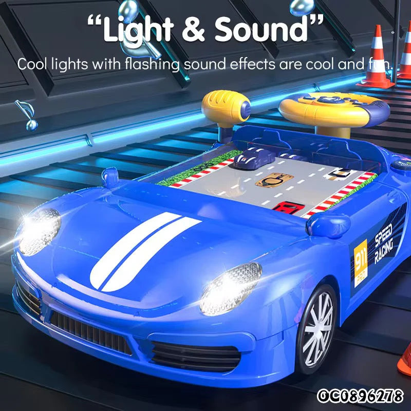Racing Car Simulator – Lights, Music & Driving Fun