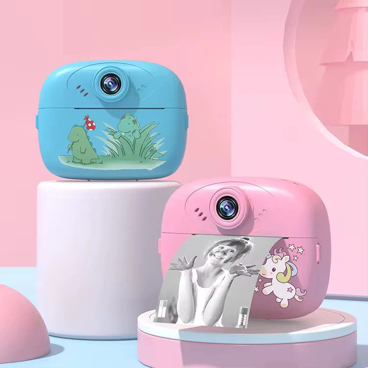 Rechargeable Instant Print Camera with Paper!