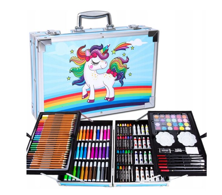 Art Set for Kids – All-in-1 Drawing & Painting Kit 145 PCS.