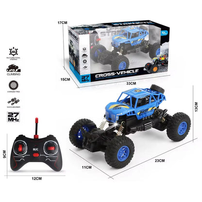 Zest 4 Toyz RC Monster Car – Off-Road Rock Crawler with Water Mist Smoke Effect