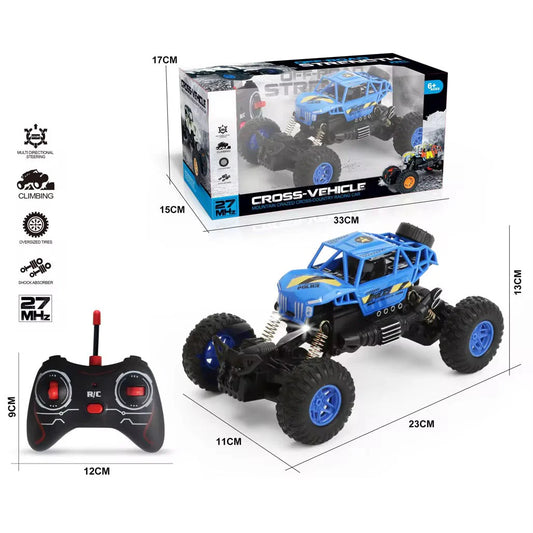 Zest 4 Toyz RC Monster Car – Off-Road Rock Crawler with Water Mist Smoke Effect