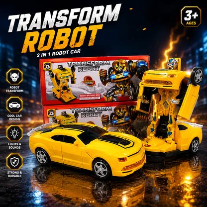 2-in-1 Transformer Robot Car Free Delivery