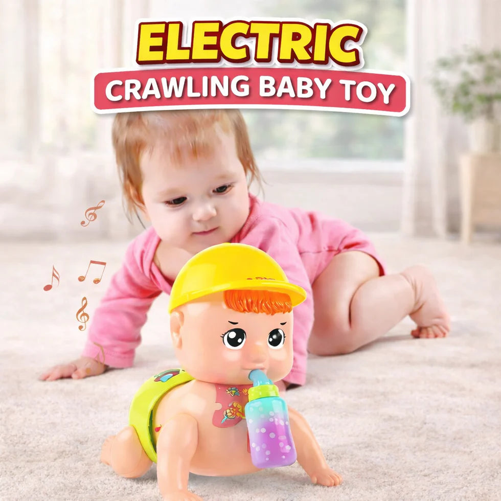 Electric Crawling Baby Toy With Music