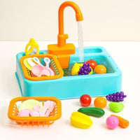 Kids Kitchen Sink Toy – Electric Pretend Play Set