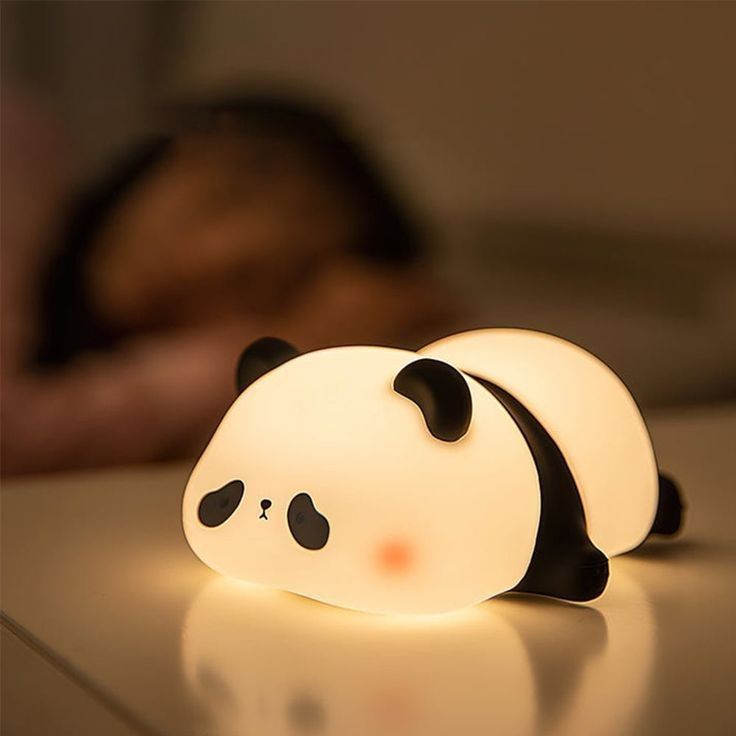 Panda Lamp Cute Panda Night Light Soft.