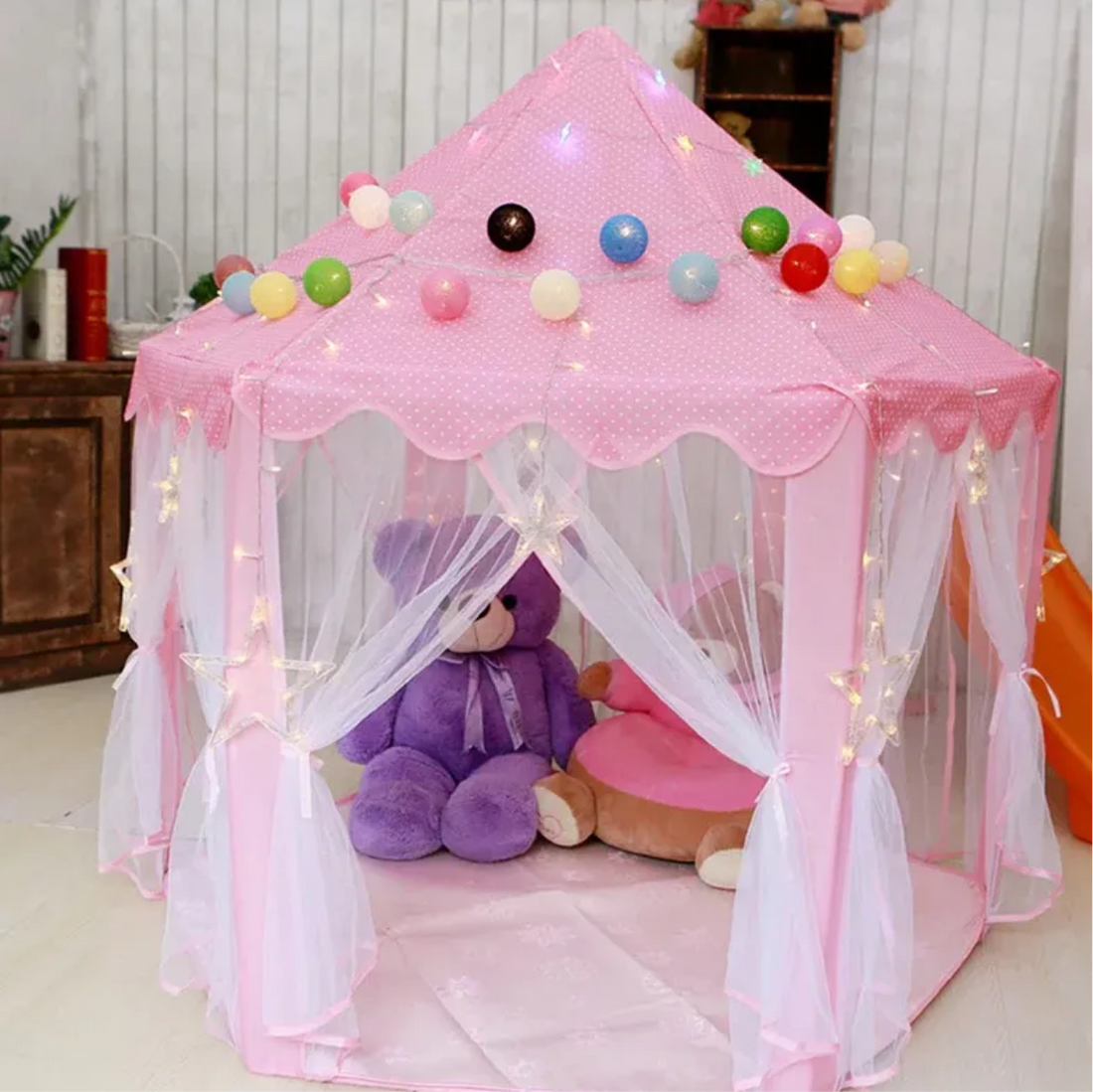 Royal Princess Castle Play Tent House – Perfect for Kids’ Fantasy Playtime