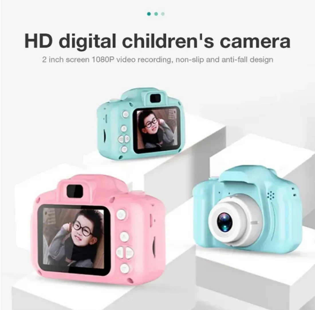 Mini Kids Camera Rechargeable – Fun Photography for Little Explorers!