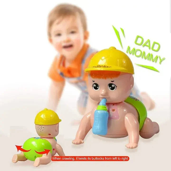 Electric Crawling Baby Toy With Music