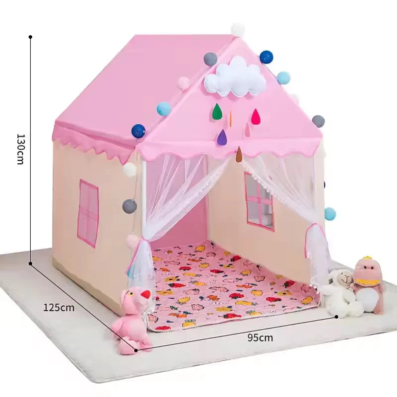 Kids' Play Tent House (PINK , YELLOW , BLUE )