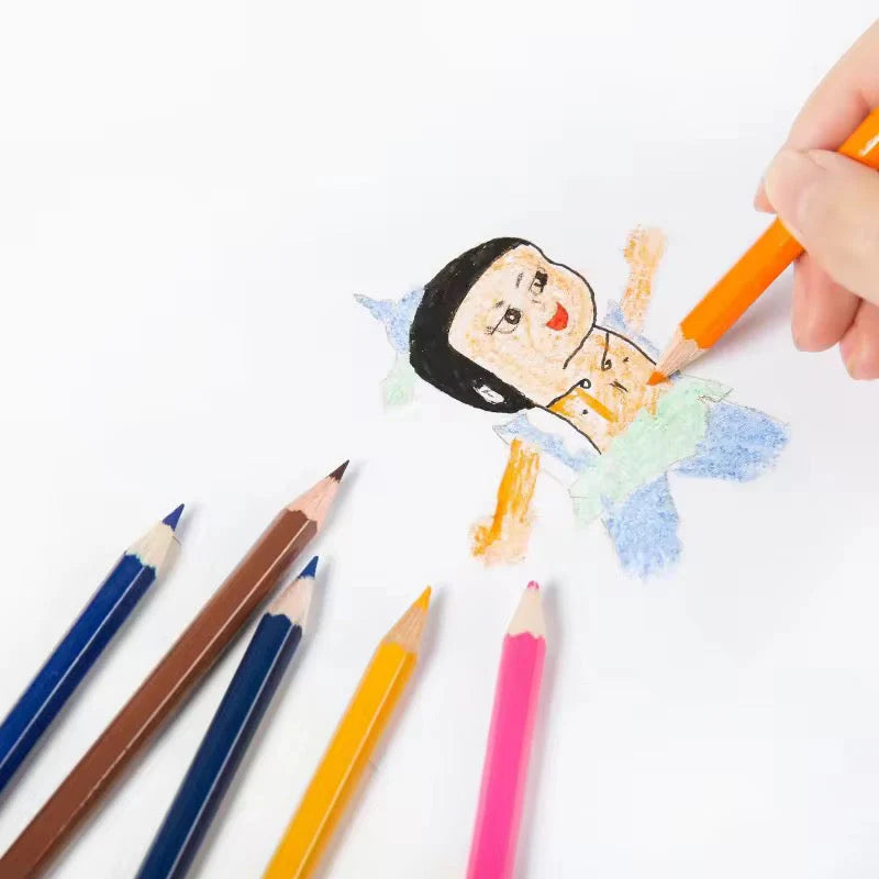 Colouring Art Kit – Multi-Character Box Set for Kids 188 pcs wooden case.