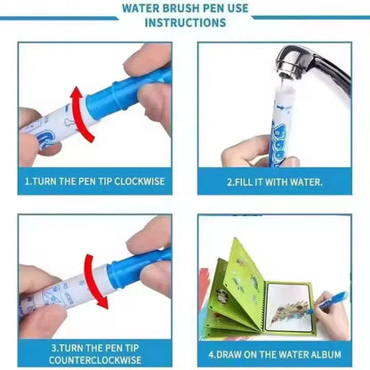 Magic Water Drawing Book