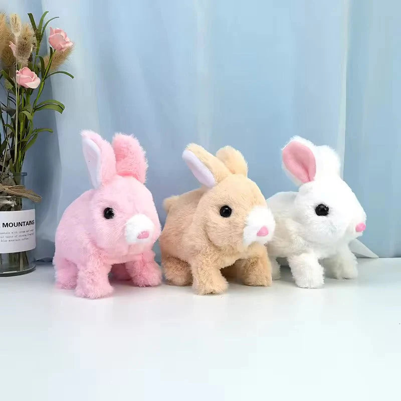 Bunny Rabbit Toy with Walking & Sound, Available in 4 Colors
