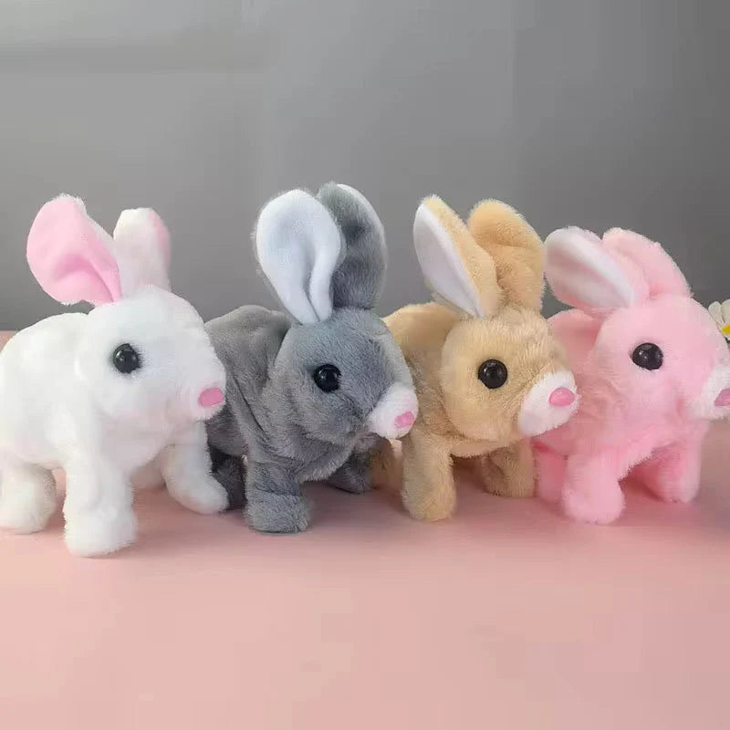Bunny Rabbit Toy with Walking & Sound, Available in 4 Colors