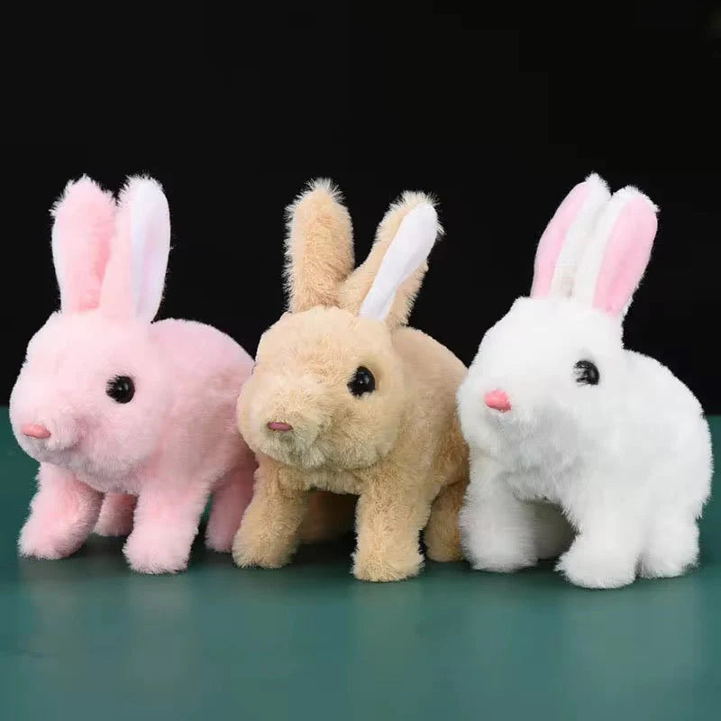 Bunny Rabbit Toy with Walking & Sound, Available in 4 Colors