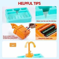 Kids Kitchen Sink Toy – Electric Pretend Play Set