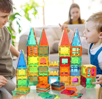 Tiles Magnetic Building Blocks for Kids 42 pcs