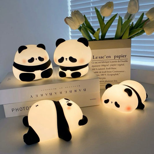 Panda Lamp Cute Panda Night Light Soft.