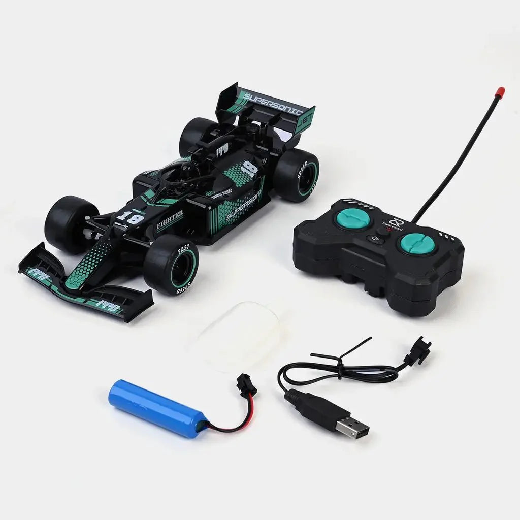 Mini F1 RC Racing Car for Kids – High-Speed 2.4G Rechargeable Formula RC Car