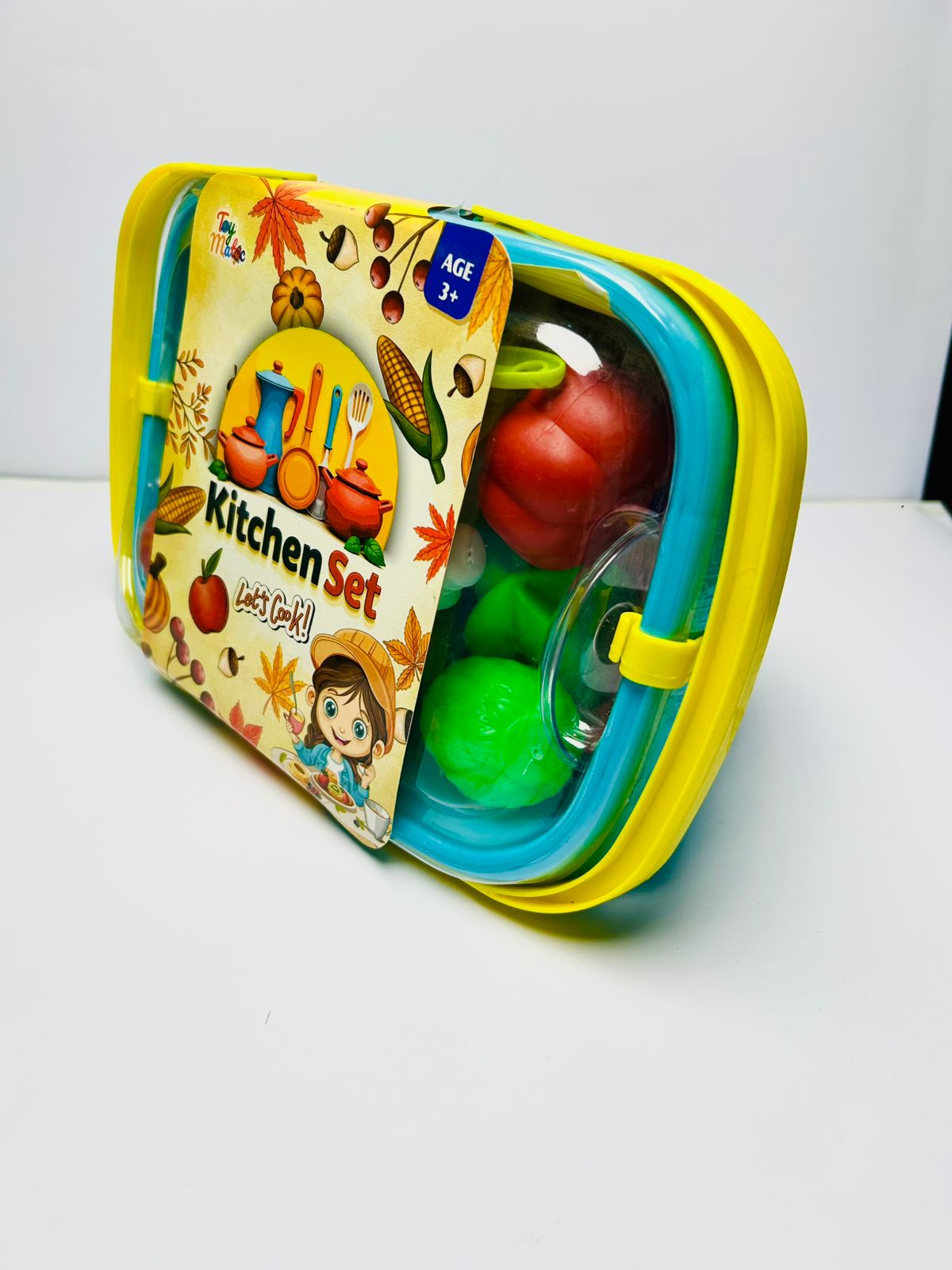 Artificial Food Toy For Kids Pretend Play Plastic toys Mix Bag Full kitchen Toy Playset