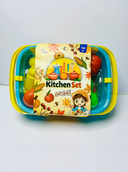 Artificial Food Toy For Kids Pretend Play Plastic toys Mix Bag Full kitchen Toy Playset
