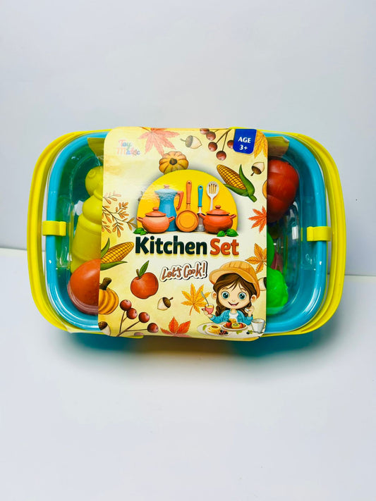Artificial Food Toy For Kids Pretend Play Plastic toys Mix Bag Full kitchen Toy Playset