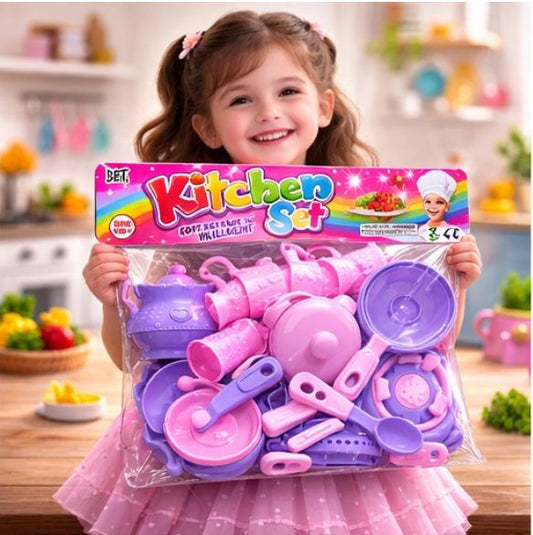 Kitchen Set For Kids Cooking Fun Set  20 Pcs.