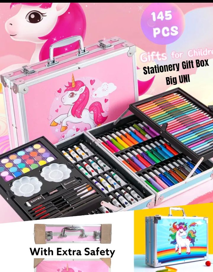 Art Set for Kids – All-in-1 Drawing & Painting Kit 145 PCS.