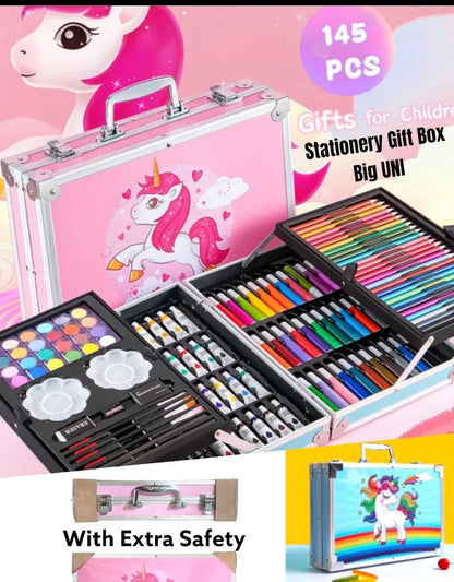 Art Set for Kids – All-in-1 Drawing & Painting Kit 145 PCS.