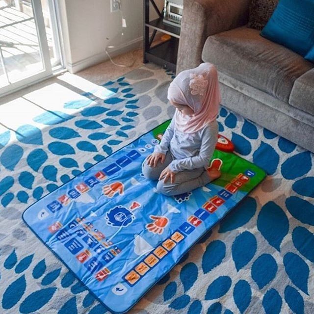 Salah Mat for Kids – Educational Talking Prayer Mat with Learning Mode & Sound Guidance