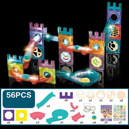 Tiles Magnetic Building Blocks for Kids 42 pcs