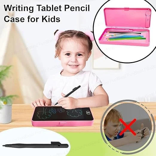 LCD Writing Tablet Pencil Box-Drawing Board Case with Erase Button
