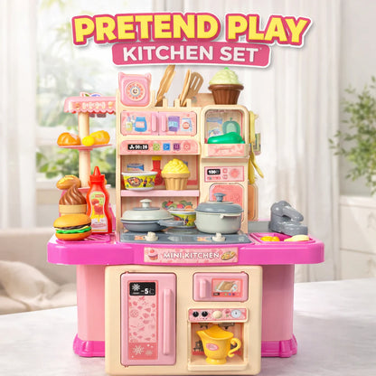 Pretend Play Kitchen Set for Kids