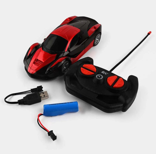 Rechargeable RC Remote Control Car for Kids – High Speed Racing Car with LED Lights